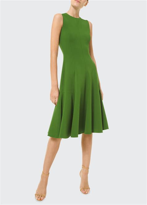 michael kors dresses fit and flare|Wool Blend Flare.